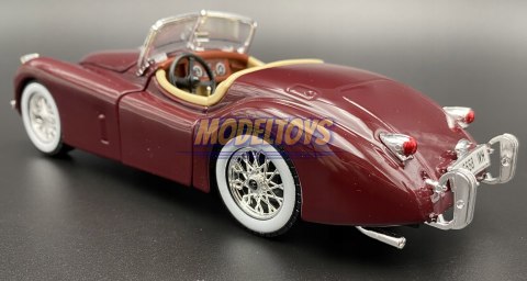 JAGUAR XK 120 roadster 1951 brown Bburago 22018