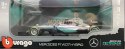 Bolid F1 Mercedes W07 Hybrid Rosberg BBurago 1:18