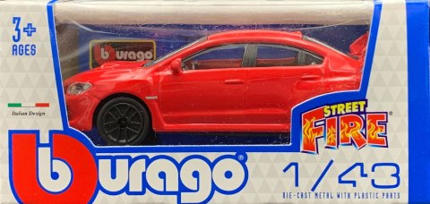 SUBARU Impreza WRX STi model metalowy 1:43 Bburago