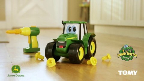 ZBUDUJ traktor Johny 18 m-cy JOHN DEERE TOMY 46655 ZBUDUJ traktor Johny 18 m-cy JOHN DEERE TOMY 46655