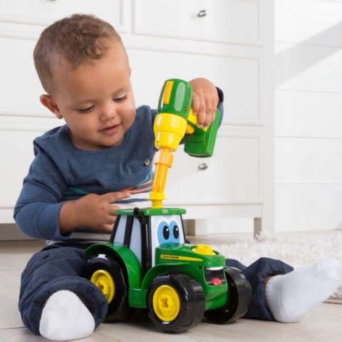 ZBUDUJ traktor Johny 18 m-cy JOHN DEERE TOMY 46655 ZBUDUJ traktor Johny 18 m-cy JOHN DEERE TOMY 46655