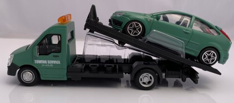AUTOLAWETA laweta + FORD Focus Bburago 1:43 AUTOLAWETA laweta + FORD Focus Bburago 1:43