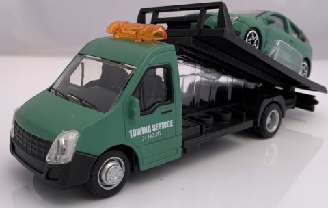 AUTOLAWETA laweta + FORD Focus Bburago 1:43 AUTOLAWETA laweta + FORD Focus Bburago 1:43