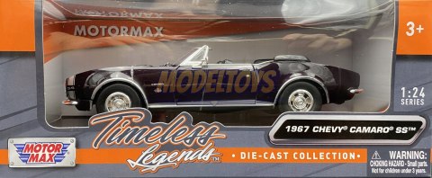 Chevrolet CAMARO SS '67 Cabrio 1:24 Motormax 73301 Chevrolet CAMARO SS '67 Cabrio 1:24 Motormax 73301