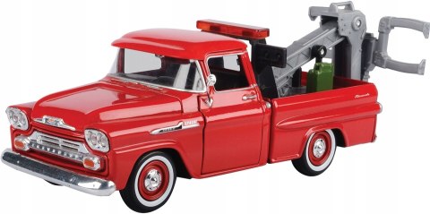 Chevy Apache 1958 Tow Truck 1:24 Motormax 75343