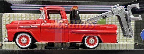 Chevy Apache 1958 Tow Truck 1:24 Motormax 75343 Chevy Apache 1958 Tow Truck 1:24 Motormax 75343