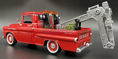 Chevy Apache 1958 Tow Truck 1:24 Motormax 75343 Chevy Apache 1958 Tow Truck 1:24 Motormax 75343