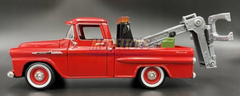 Chevy Apache 1958 Tow Truck 1:24 Motormax 75343 Chevy Apache 1958 Tow Truck 1:24 Motormax 75343