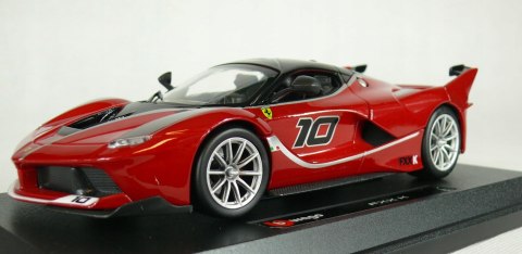 FERRARI FXX K red duży model #10 1:18 Bburago 16010 FERRARI FXX K red duży model #10 1:18 Bburago 16010