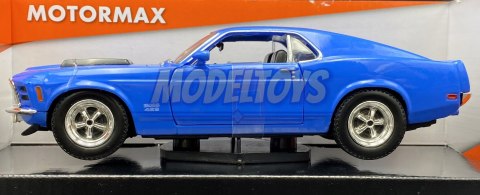 Ford MUSTANG Boss 429 rok 1970 1:24 Motormax 73303 Ford MUSTANG Boss 429 rok 1970 1:24 Motormax 73303