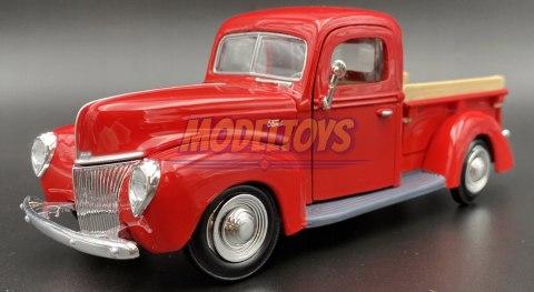 Ford Pickup 1940 model metal 1:24 Motormax 73234 Ford Pickup 1940 model metal 1:24 Motormax 73234