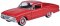 Ford Ranchero Pickup red 1960 1:24 Motormax 79321