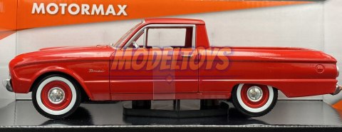 Ford Ranchero Pickup red 1960 1:24 Motormax 79321 Ford Ranchero Pickup red 1960 1:24 Motormax 79321