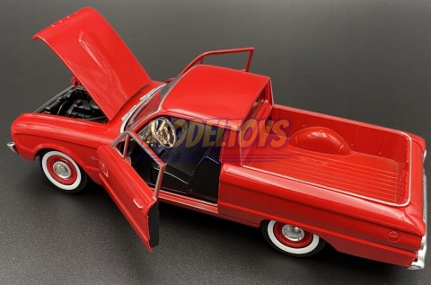 Ford Ranchero Pickup red 1960 1:24 Motormax 79321 Ford Ranchero Pickup red 1960 1:24 Motormax 79321