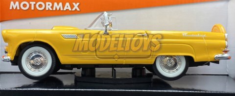 Ford THUNDERBIRD rok 1956 1:24 Motormax 73215 Ford THUNDERBIRD rok 1956 1:24 Motormax 73215