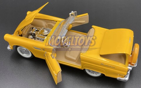 Ford THUNDERBIRD rok 1956 1:24 Motormax 73215 Ford THUNDERBIRD rok 1956 1:24 Motormax 73215