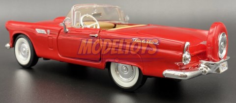Ford THUNDERBIRD rok 1956 red 1:24 Motormax 73215 Ford THUNDERBIRD rok 1956 red 1:24 Motormax 73215