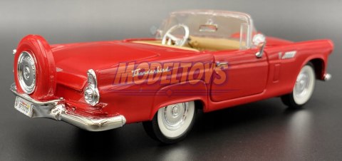 Ford THUNDERBIRD rok 1956 red 1:24 Motormax 73215 Ford THUNDERBIRD rok 1956 red 1:24 Motormax 73215