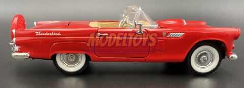 Ford THUNDERBIRD rok 1956 red 1:24 Motormax 73215 Ford THUNDERBIRD rok 1956 red 1:24 Motormax 73215