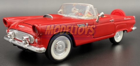 Ford THUNDERBIRD rok 1956 red 1:24 Motormax 73215 Ford THUNDERBIRD rok 1956 red 1:24 Motormax 73215