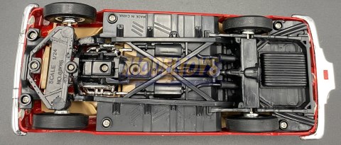 Ford THUNDERBIRD rok 1956 red 1:24 Motormax 73215 Ford THUNDERBIRD rok 1956 red 1:24 Motormax 73215