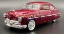 Mercury Coupe 1949 bordo model 1:24 Motormax 73225