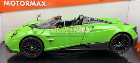 PAGANI Huayra Roadster green 1:24 Motormax 79354 PAGANI Huayra Roadster green 1:24 Motormax 79354