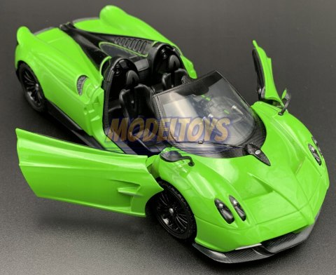 PAGANI Huayra Roadster green 1:24 Motormax 79354 PAGANI Huayra Roadster green 1:24 Motormax 79354