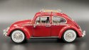 VW Classic Beetle Roof Luggage 1:24 Motormax 79559