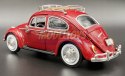 VW Classic Beetle Roof Luggage 1:24 Motormax 79559