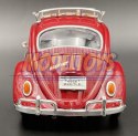 VW Classic Beetle Roof Luggage 1:24 Motormax 79559