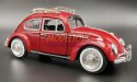 VW Classic Beetle Roof Luggage 1:24 Motormax 79559