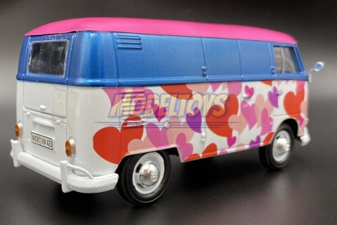 VW Type 2 T1 Delivery Van Love 1:24 Motormax 79581 VW Type 2 T1 Delivery Van Love 1:24 Motormax 79581