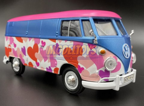 VW Type 2 T1 Delivery Van Love 1:24 Motormax 79581 VW Type 2 T1 Delivery Van Love 1:24 Motormax 79581