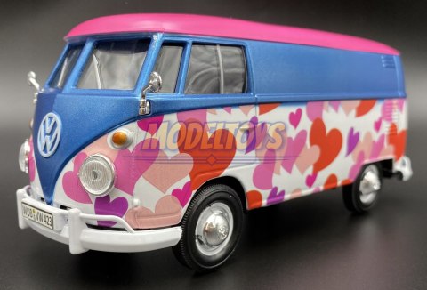 VW Type 2 T1 Delivery Van Love 1:24 Motormax 79581 VW Type 2 T1 Delivery Van Love 1:24 Motormax 79581