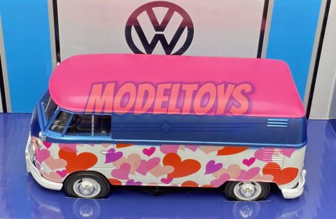 VW Type 2 T1 Delivery Van Love 1:24 Motormax 79581 VW Type 2 T1 Delivery Van Love 1:24 Motormax 79581