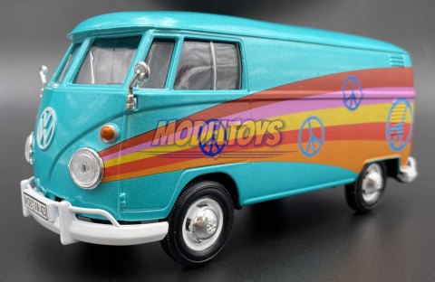 VW Type2 T1 Delivery Van Peace 1:24 Motormax 79583 VW Type2 T1 Delivery Van Peace 1:24 Motormax 79583