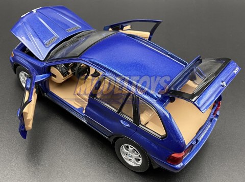 BMW X5 dark blue model 1:24 Motormax 73254 BMW X5 dark blue model 1:24 Motormax 73254