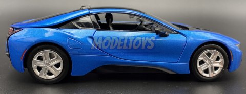 BMW i8 Coupe 2018 blue model 1:24 Motormax 79359 BMW i8 Coupe 2018 blue model 1:24 Motormax 79359
