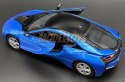 BMW i8 Coupe 2018 blue model 1:24 Motormax 79359