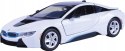 BMW i8 Coupe 2018 white model 1:24 Motormax 79359