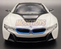 BMW i8 Coupe 2018 white model 1:24 Motormax 79359