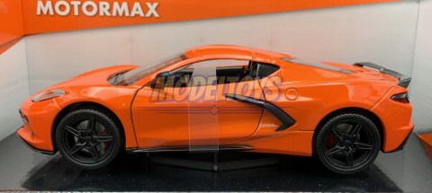 Chevrolet Corvette C8 2020 1:24 Motormax 79360 Chevrolet Corvette C8 2020 1:24 Motormax 79360
