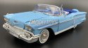 Chevrolet Impala 1958 blue 1:24 Motormax 73267