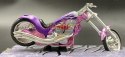 Chopper Iron CUSTOM purple 1:18 Motormax