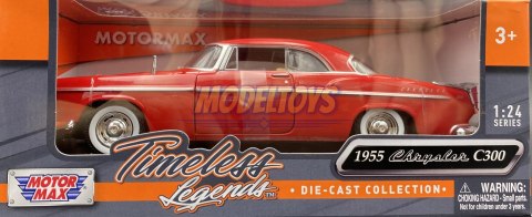 Chrysler C300 1955 model 1:24 Motormax 73302 Chrysler C300 1955 model 1:24 Motormax 73302