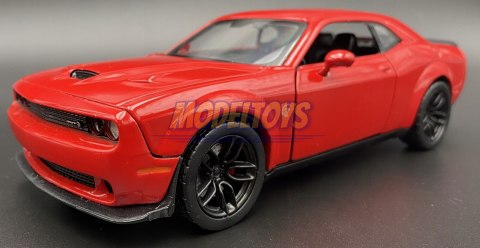 DODGE Challenger SRT Hellcat 1:24 Motormax 79350 DODGE Challenger SRT Hellcat 1:24 Motormax 79350