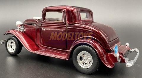 Ford Coupe 1932 model metalowy 1:24 Motormax 73251 Ford Coupe 1932 model metalowy 1:24 Motormax 73251
