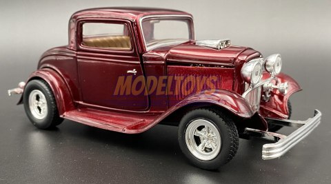 Ford Coupe 1932 model metalowy 1:24 Motormax 73251 Ford Coupe 1932 model metalowy 1:24 Motormax 73251