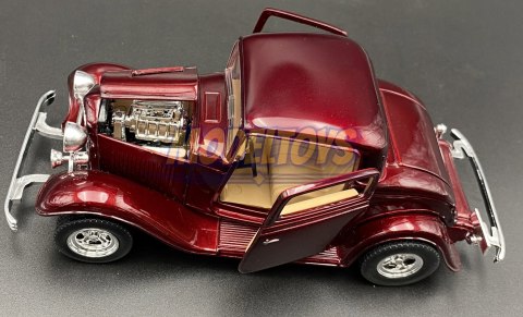Ford Coupe 1932 model metalowy 1:24 Motormax 73251 Ford Coupe 1932 model metalowy 1:24 Motormax 73251